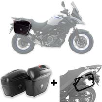 Bau Lat Givi E21 + Sup Bau Lat. Suzuki V Strom650 2019-2023