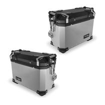 Baú Lateral Gp Tech 30 Litros Alumínio Universal Baú Lateral Gp Tech 30 Litros Alumínio Universal