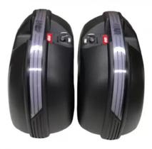 Baú lateral par E 360NT 40 litros lente fumê