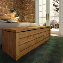 Baú Madma em Madeira Taeda - Garapa