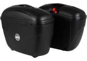 Baú Mala Lateral Givi E21 Bauleto 21 Litros Com Chave Par Baú Mala Lateral Givi E21 Bauleto 21 Litros Com Chave Par