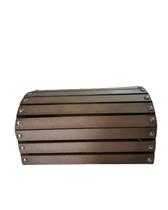 Baù mdf marrom escuro mèdio Baù mdf marrom escuro mèdio