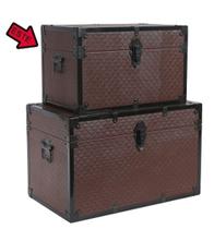 Bau Mdf Retangular Matelasse Caramelo 42x25cm Entre Casa Bau Mdf Retangular Matelasse Caramelo 42x25cm Entre Casa