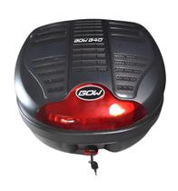 Baú Moto 40 Litros Preto Universal Com Chave Baú Moto 40 Litros Preto Universal Com Chave