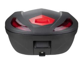 Baú Moto 47 Litros Preto Universal Com Chave Baú Moto 47 Litros Preto Universal Com Chave