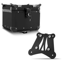 Baú Moto Alumínio Top Case 35 Litros + Base de Fixação Super Adventure KTM 1290 2017 À 2018