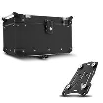 Baú Moto Alumínio Top Case 48 Litros + Base de Fixação Super Adventure KTM 990 Baú Moto Alumínio Top Case 48 Litros + Base de Fixação Super Adventure KTM 990