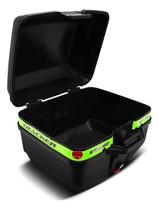 Bau Moto Bauleto Stoned 35 Litros Com Base Universal Traseiro