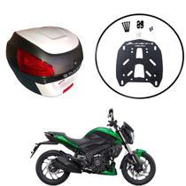 Baú Moto Universal Awa 29 L Suporte Sup Bajaj Dominar 400