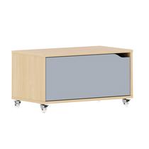 Baú Organizador com Rodízios e Gaveta