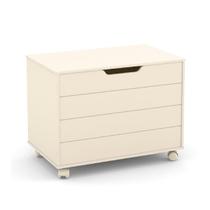 Bau Organizador Infantil Toy Cor Off White - Matic