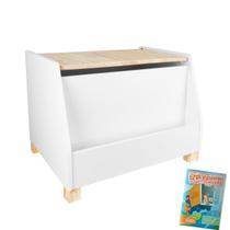 Baú Organizador Leiturinha - Tamanho G Kit Livro Educativo
