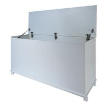 Baú Organizador MDF com Rodízios