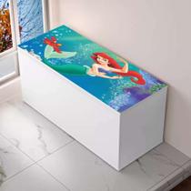 Baú Organizador Porta Brinquedos 100% MDF Personagens Infantis Baú Organizador Porta Brinquedos 100% MDF Personagens Infantis