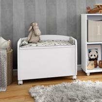 Baú para Brinquedos Multiuso com Rodinhas - Aquarela Baú para Brinquedos Multiuso com Rodinhas - Aquarela