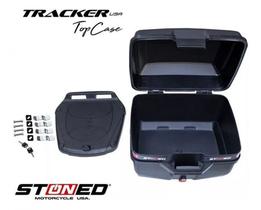 Baú para moto 35 litros Stoned Tracker Preto