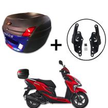 Baú para moto Awa Proos 34 Litros com Suporte para Baú Honda Elite 125 2019-2023