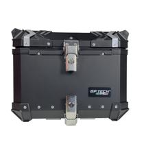 Bau para moto Gp Tech Traseiro Aluminio Preto 45 Litros