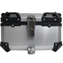 Bau para Moto Traseiro 45 Litros Universal Anti Roubo Tronos de Aluminio