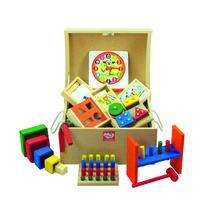 Baú Pedagógico Com 10 Brinquedos - Maxi Toys