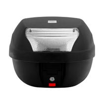 Bau Pra Moto 28 Litros Para 1 Capacete Original Universal com Base + kit instalação