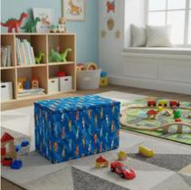 Baú Puff caixa organizadora de ambientes carros