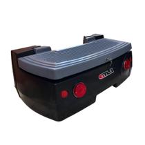 Baú Quadriciclo 150 Lt Traseiro Bagageiro Atv Preto/Cinza