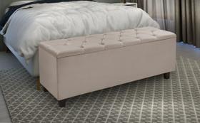Baú Recamier Sapateira Quarto Sala Barcelona Queen 150cm