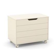 Baú Toy Matic Móveis Off White 51470 Quarto Infantil Bebe Baú Toy Matic Móveis Off White 51470 Quarto Infantil Bebe