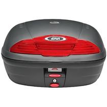 Bau traseiro 45 litros givi monolock e-450n lente verm Bau traseiro 45 litros givi monolock e-450n lente verm