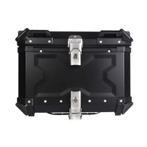 Bau Traseiro Moto 45L Alumínio Preto Tronos Bau Traseiro Moto 45L Alumínio Preto Tronos