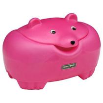 Baú Urso Organizador Rosa - Ranni-Play