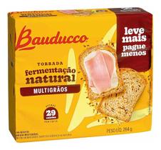Bauducco torrada multigraos 284g