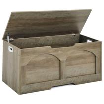 Baúl de almacenamiento oakvivo Banco Retro de Madera 80x40x46 cm 150 kg Baúl de almacenamiento oakvivo Banco Retro de Madera 80x40x46 cm 150 kg