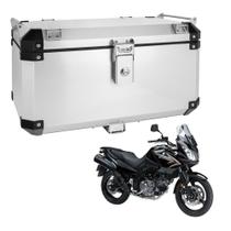 Bauleto Atacama 55L V-Strom DL 650 Escovado Top Case Bráz