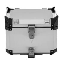 Bauleto Bau Atacama 43L Alumínio Escovado Top Case Bráz