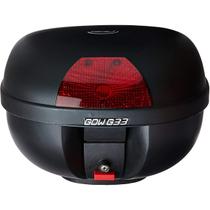 Bauleto bau gow g33 33 litros preto refletor vermelho