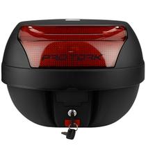 Bauleto Baú Moto Pro Tork 28 Litros Smart Box com Base Universal e Kit Instalação Completo