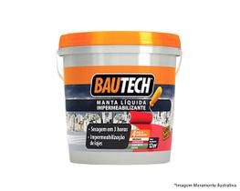 Bautech Manta Liquida Cinza Impermeabilizante 04Kg