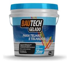 Bautech Telhado Gelado Branco 12 kg Proteção Térmica e Acabamento Perfeito