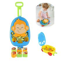 Bauzinho Didático Macaquinho Formas Geométrica Para Encaixar Bauzinho Didático Macaquinho Formas Geométrica Para Encaixar