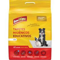 Baw Waw Tapetes Higiênicos Slim para cães 7 unidades 60X60cm