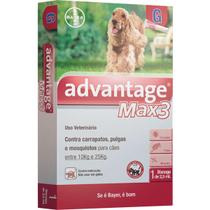 Bayer Advantage Max 3 de 10 a 25 Kg. G (2,5Ml)