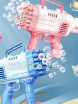 Bazuca Lança Bolhas de Sabão Máquina de Fazer Bolhas Brinquedo