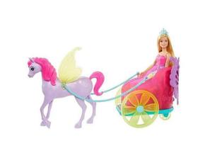 BB Barbie Fantasia Princesa com Carruagem - GJK53