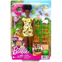 BB Barbie Playset Jardinagem com Boné - HCD45