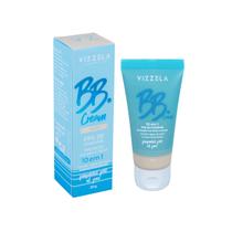 Bb Cream Vizzela 10 Em 1 FPS 30 Vegano Hidratante Protetor C/ Ácido Hialurônico