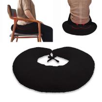 BBL Pillow coceyese após cirurgia para dormir de preto