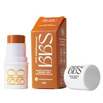 BBS 4 em 1 Blush, Batom e Sombra com Proteção Solar Natural - Fps 63 - Cor Cenoura Bronze - BioBio BBS 4 em 1 Blush, Batom e Sombra com Proteção Solar Natural - Fps 63 - Cor Cenoura Bronze - BioBio
