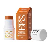 BBS 4X1 BioBio Blush, Batom e Sombra FPS 63 - Cenoura Bronze BBS 4X1 BioBio Blush, Batom e Sombra FPS 63 - Cenoura Bronze